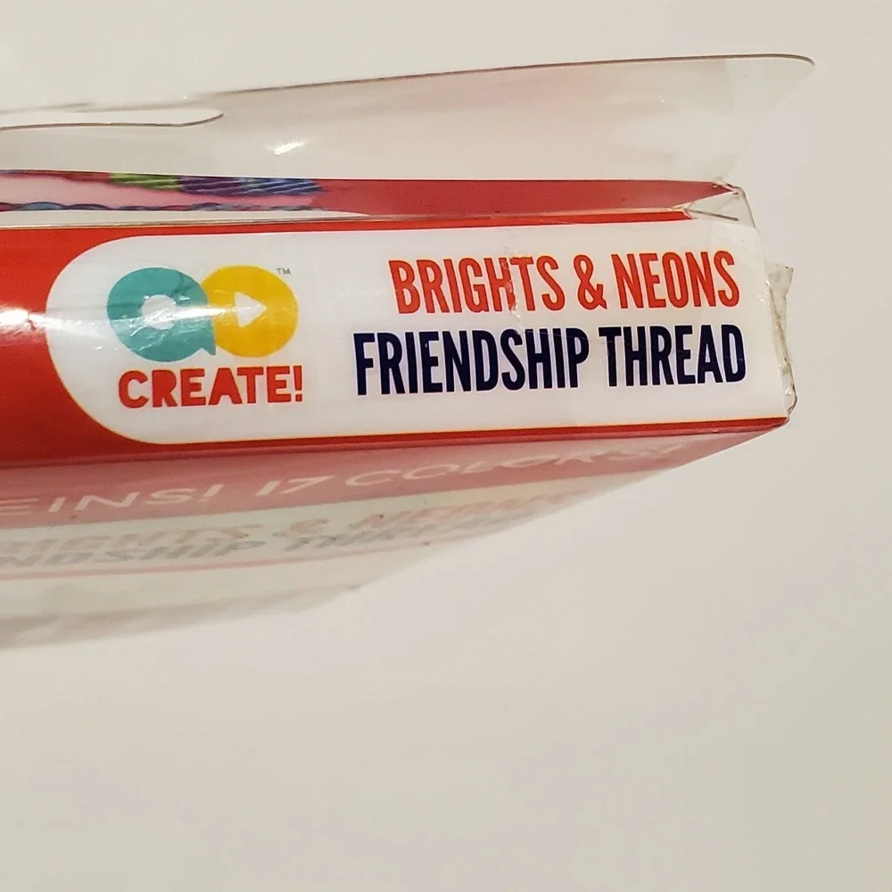 Brights & Neons FRIENDSHIP THREAD 36 Skeins 17 Colors Horizon Group Crafts Fun